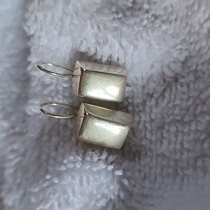 Silpada Sterlin Silver Nugget Earrings